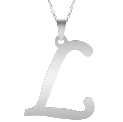 Initial necklaces