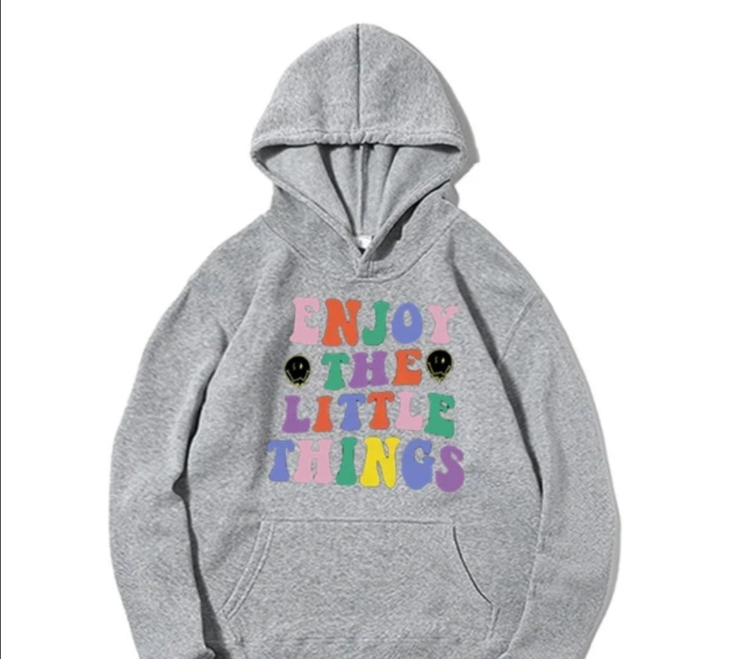 Enjoy the little things hoodie