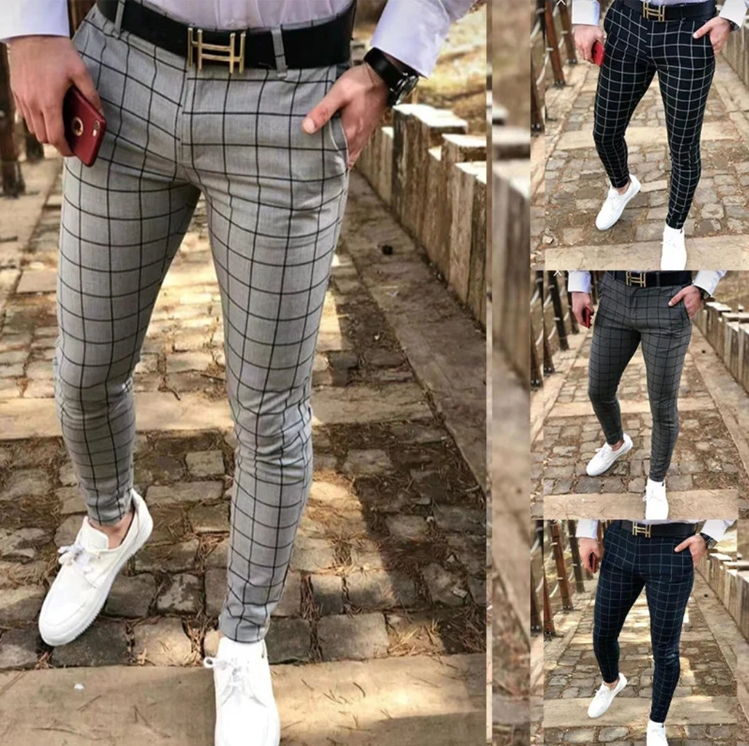 Checkered trousers