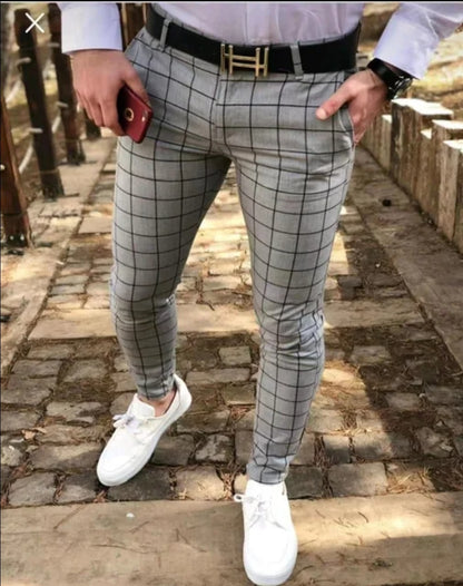 Checkered trousers