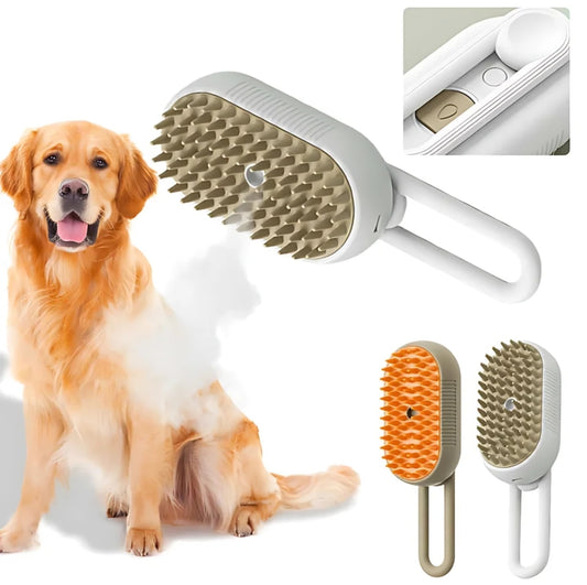 Stemming pet brush