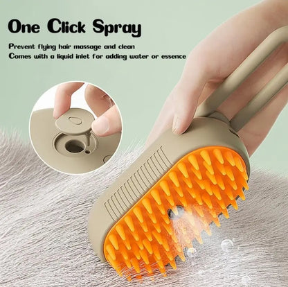 Stemming pet brush