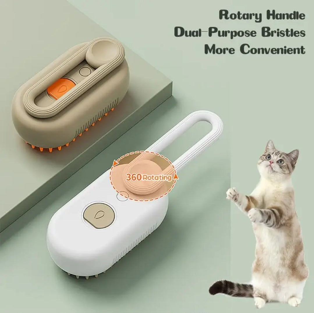 Stemming pet brush