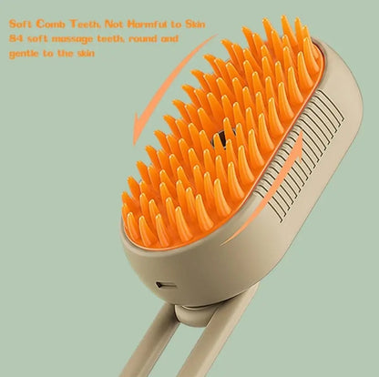 Stemming pet brush