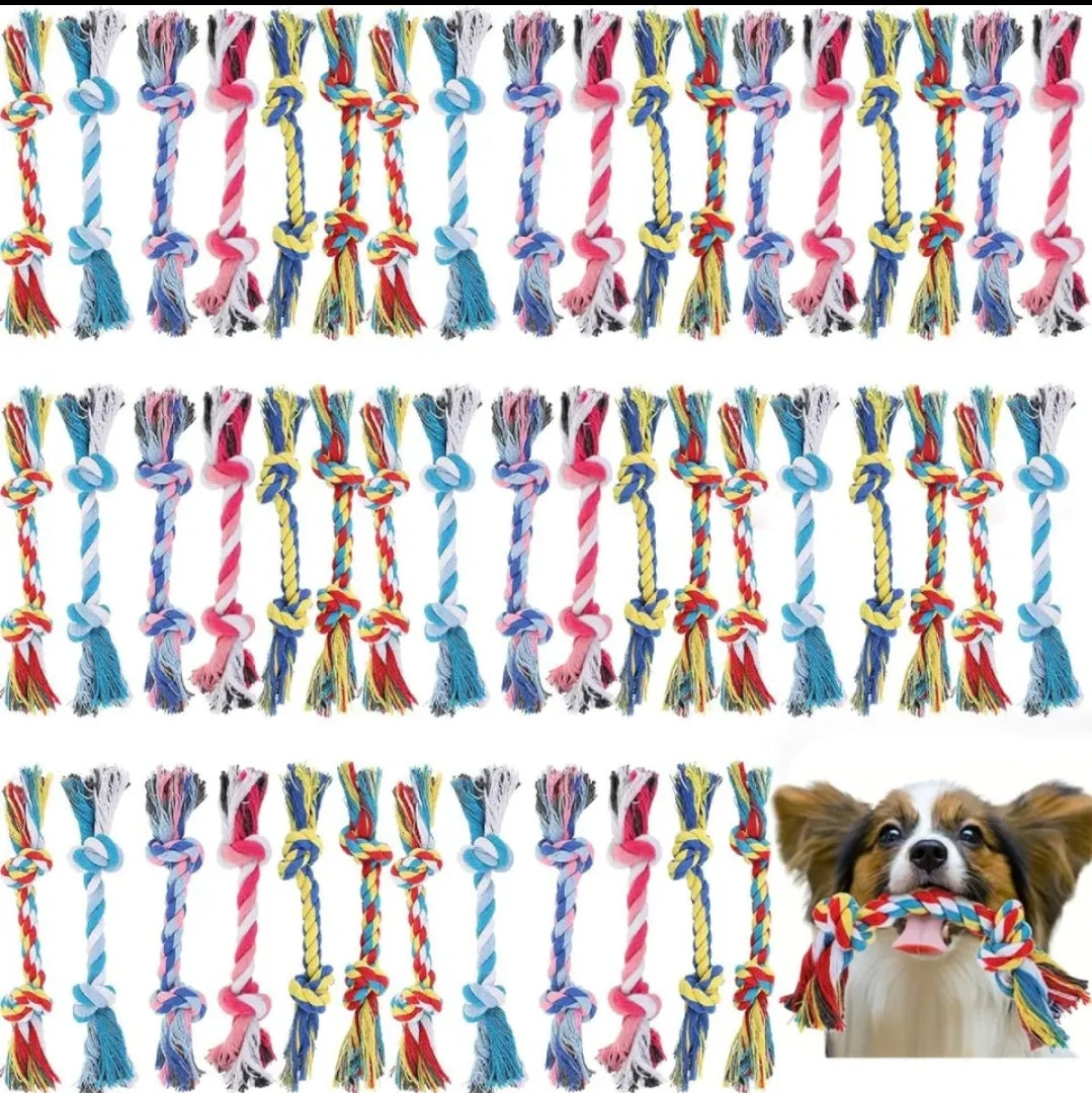 20pc dog rope toys