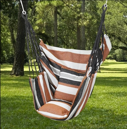 Canvas hanging chair