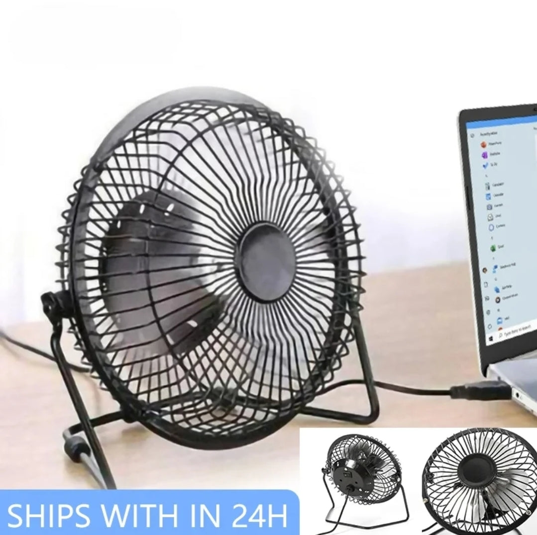 Mini usb desk portable fan