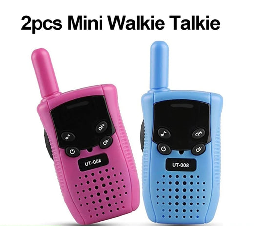 2 walkie talkies