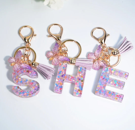 Alphabet keyrings