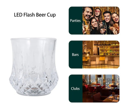 Led drinking glass