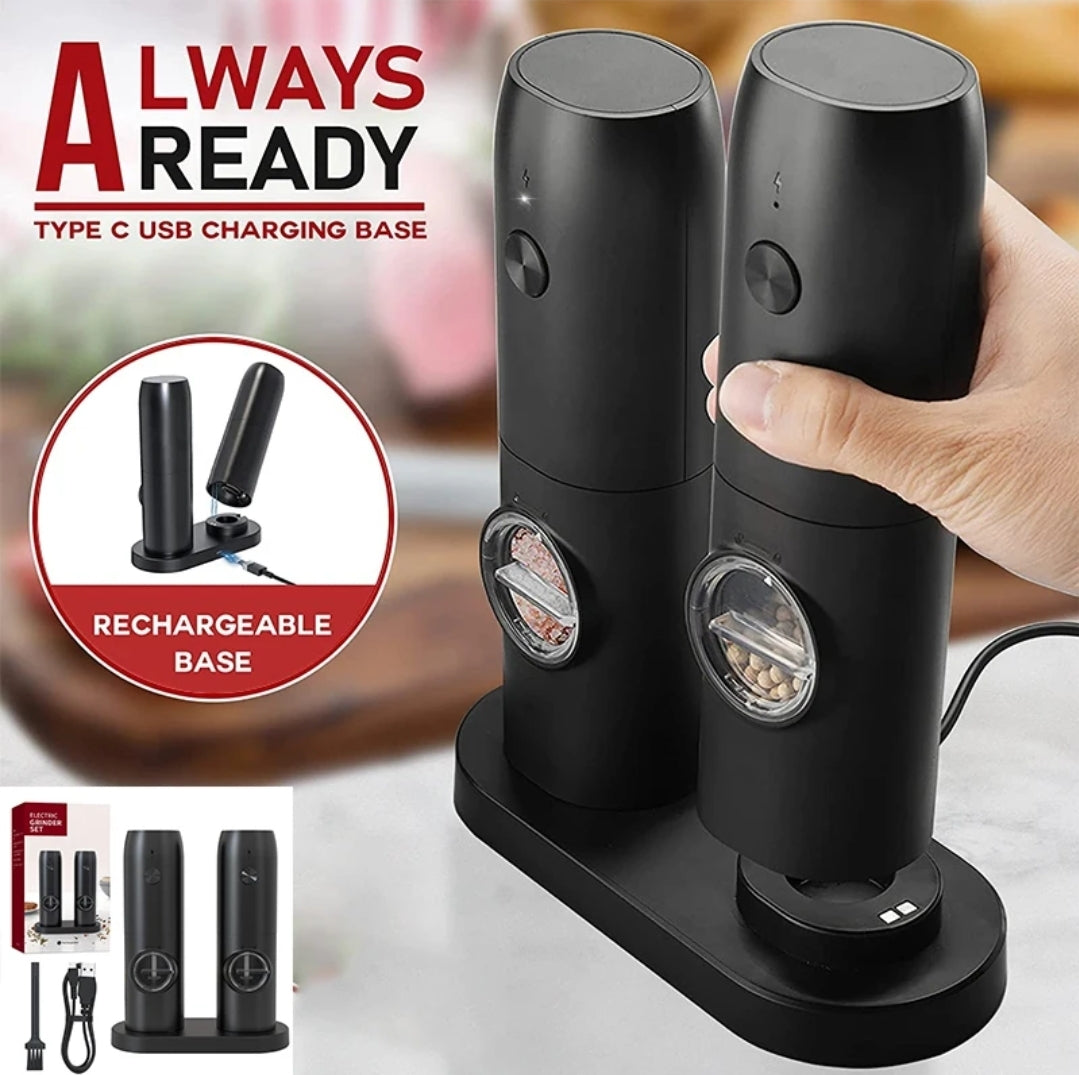 Electric salt & pepper grinder