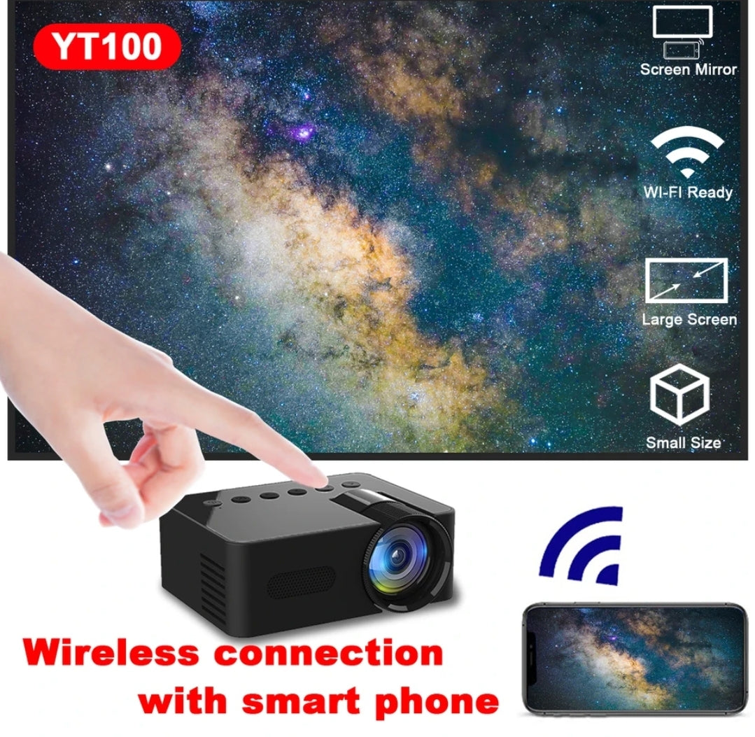 Wireless cinema projector