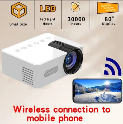 Wireless cinema projector