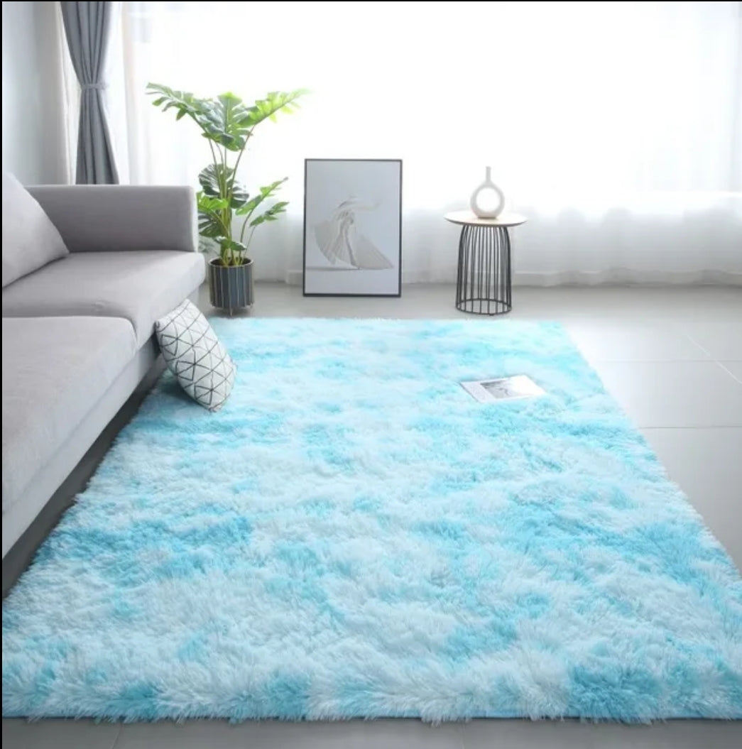 Fluffy rug