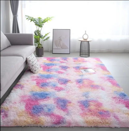 Fluffy rug