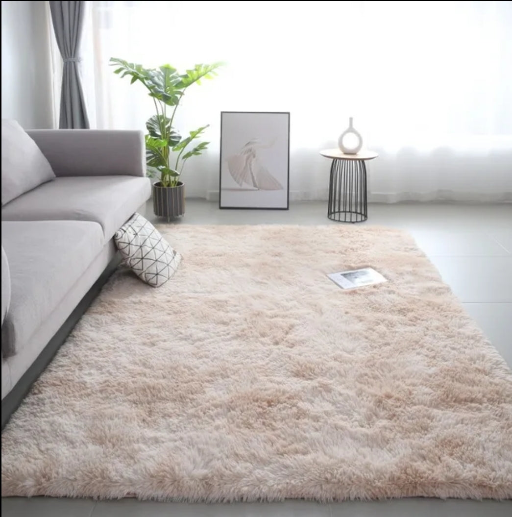 Fluffy rug