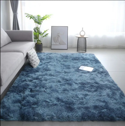 Fluffy rug