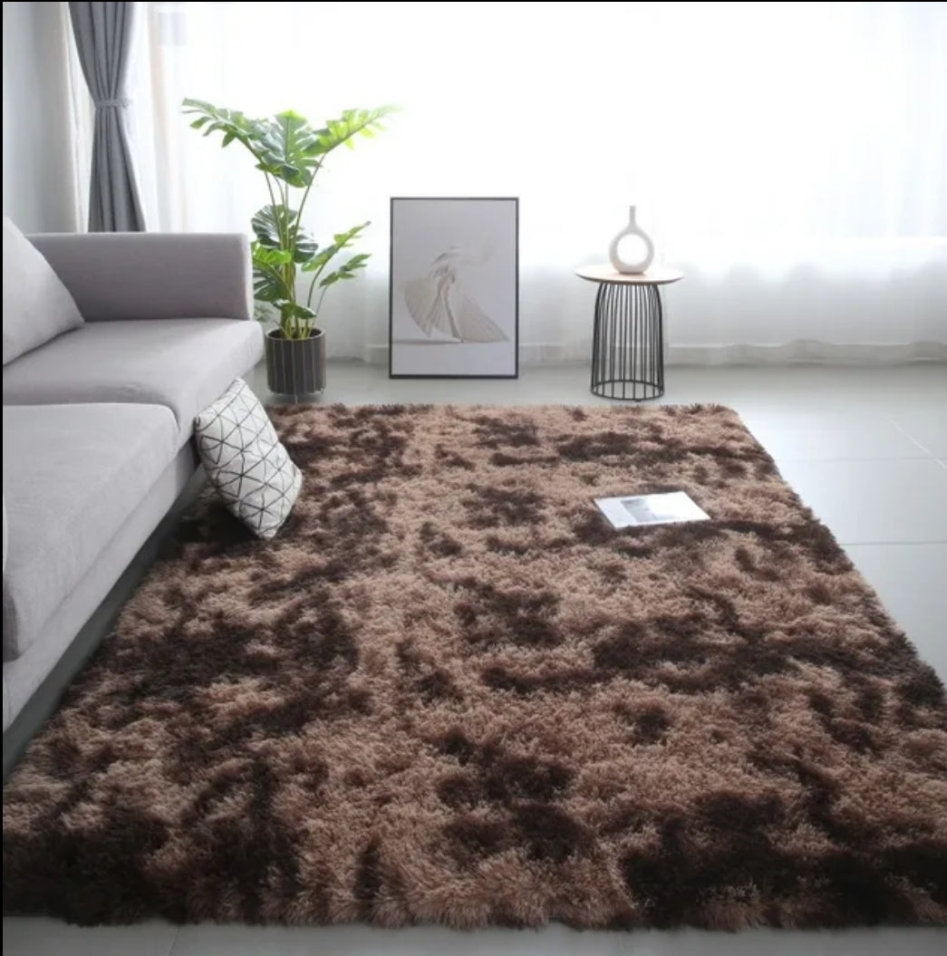 Fluffy rug