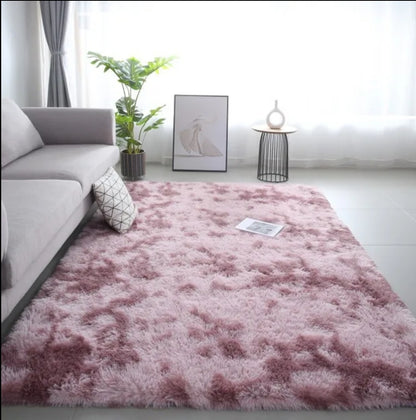 Fluffy rug