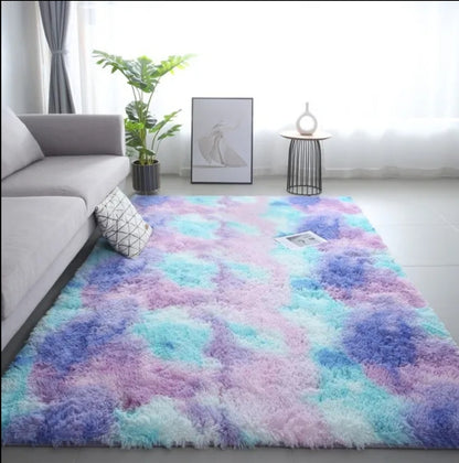 Fluffy rug