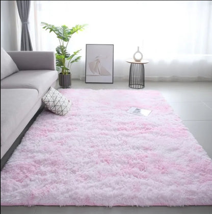 Fluffy rug