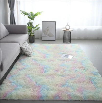 Fluffy rug