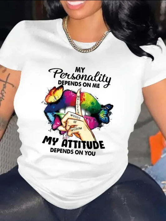 My attitude tee