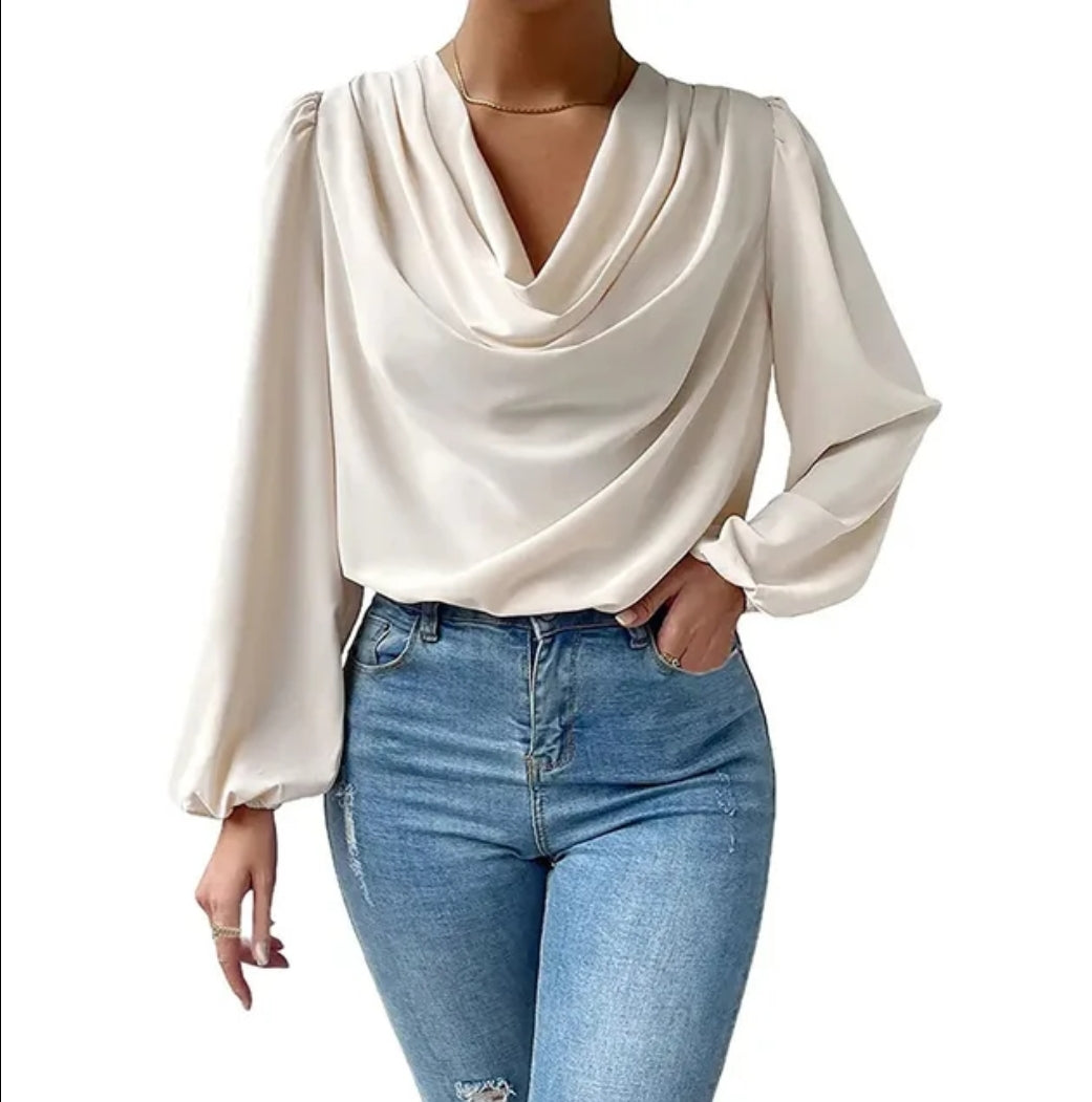 Chiffon long Sleeved blouse