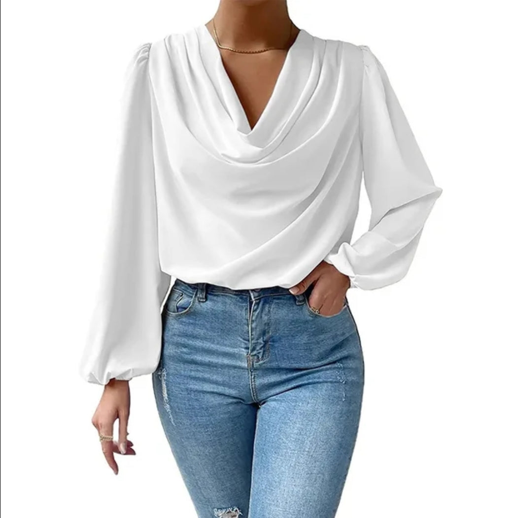 Chiffon long Sleeved blouse