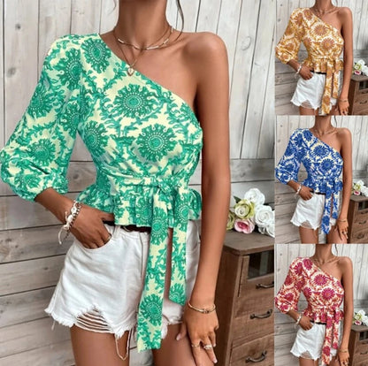 One sleeve summer top