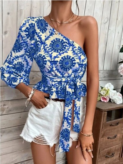 One sleeve summer top