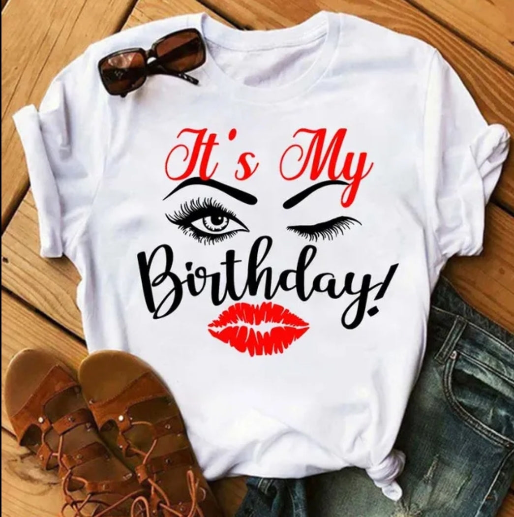 Its my birthday t-shirt