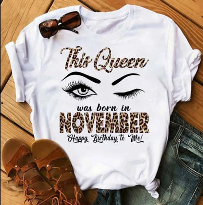 This queen was born in tshirt