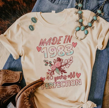 40 years old t-shirt