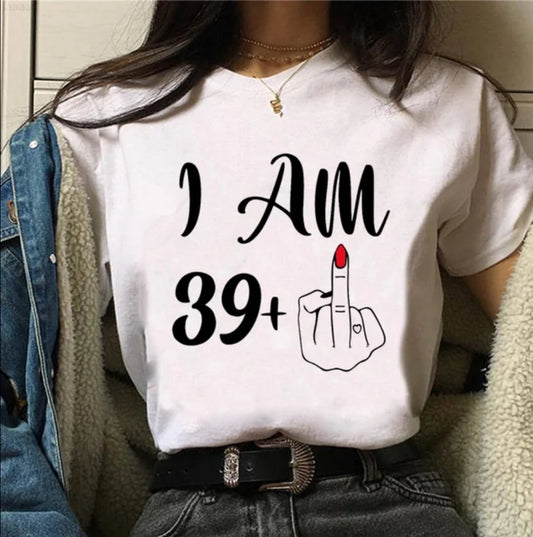 40y birthday t-shirt