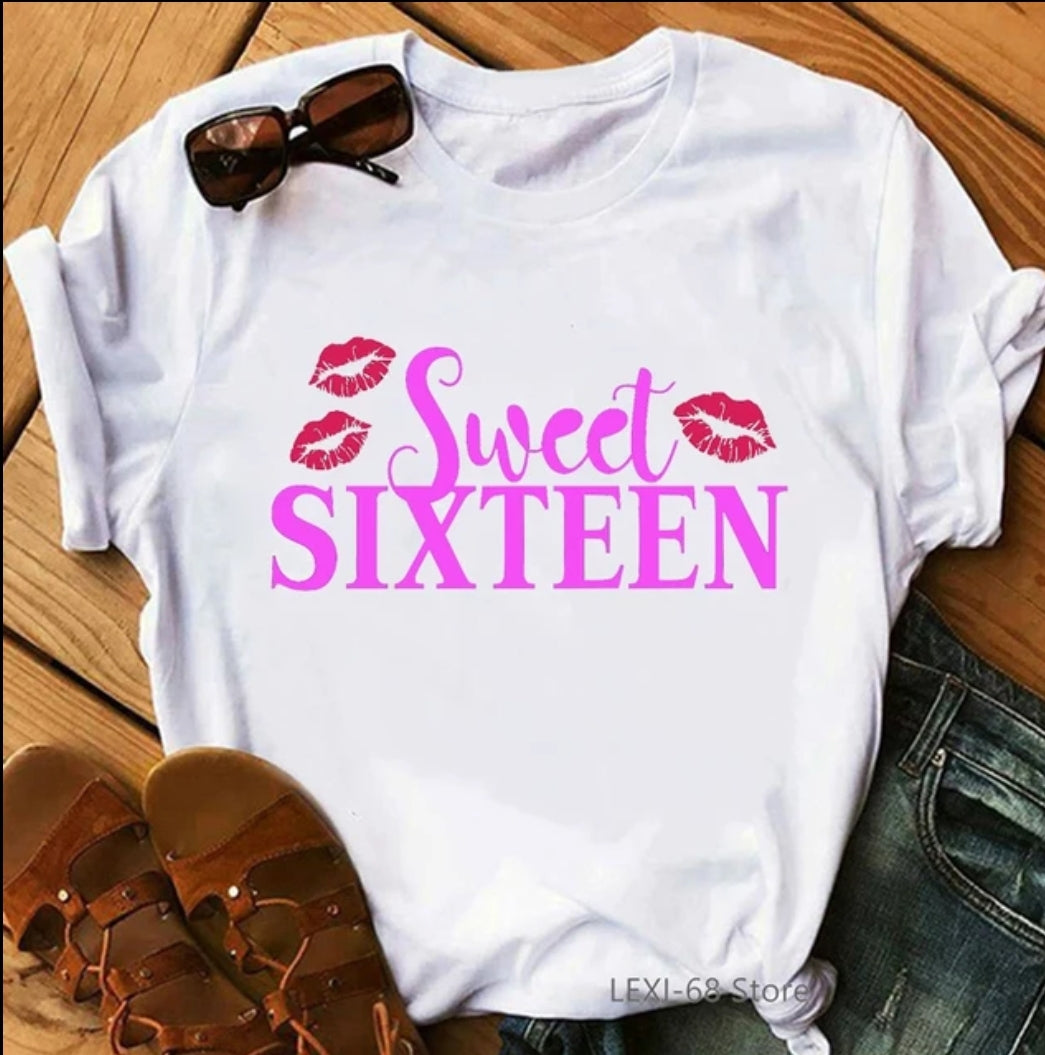 Sweet 16 t-shirt