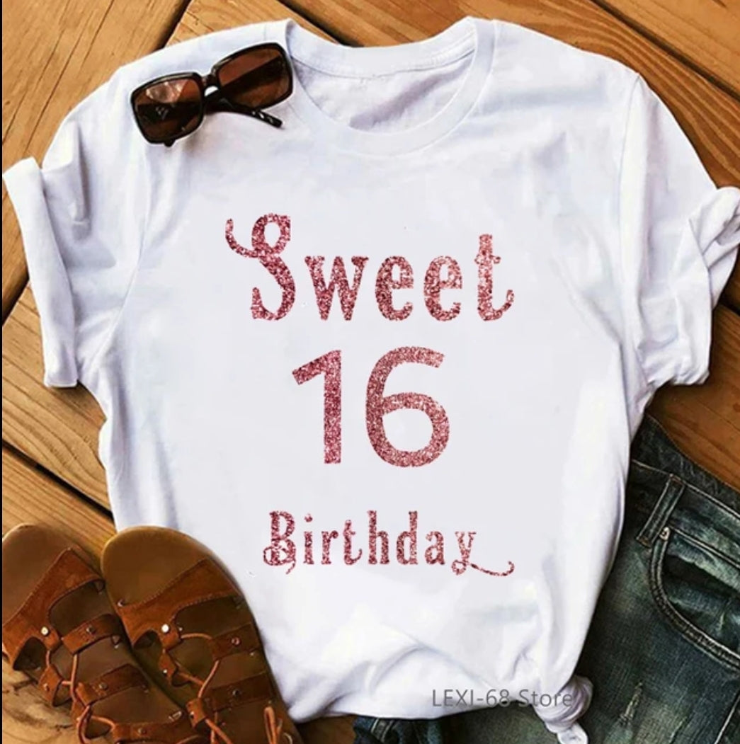 Sweet 16 t-shirt