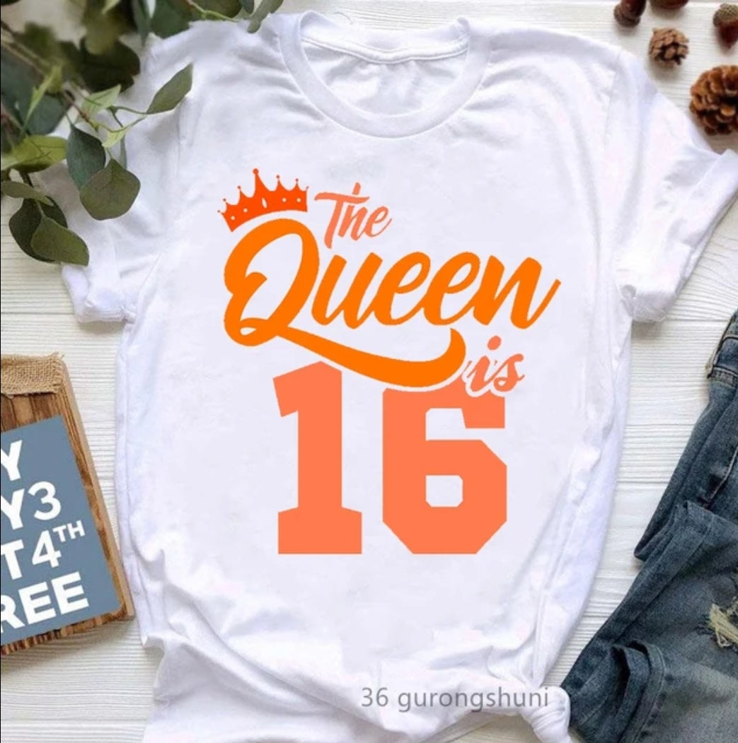 Sweet 16 t-shirt