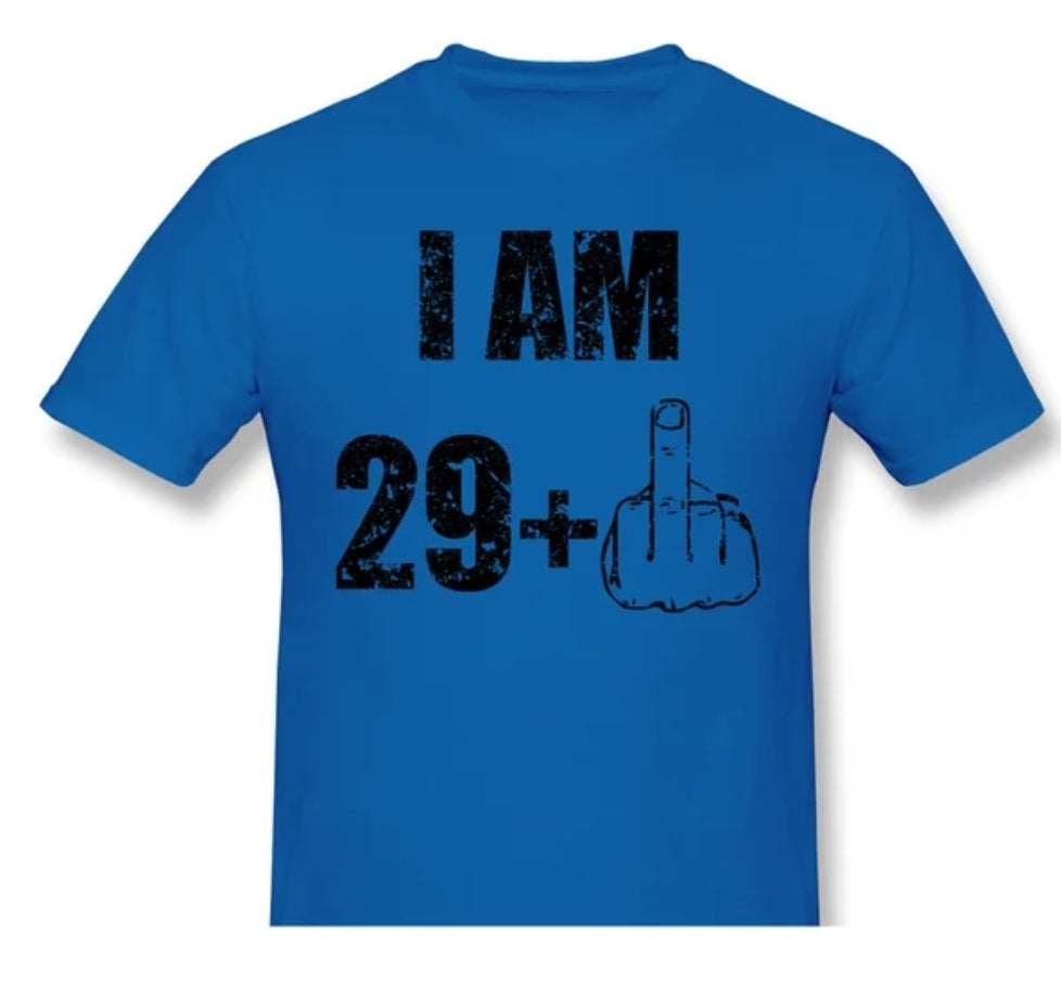 I am 29+ mens t-shirt