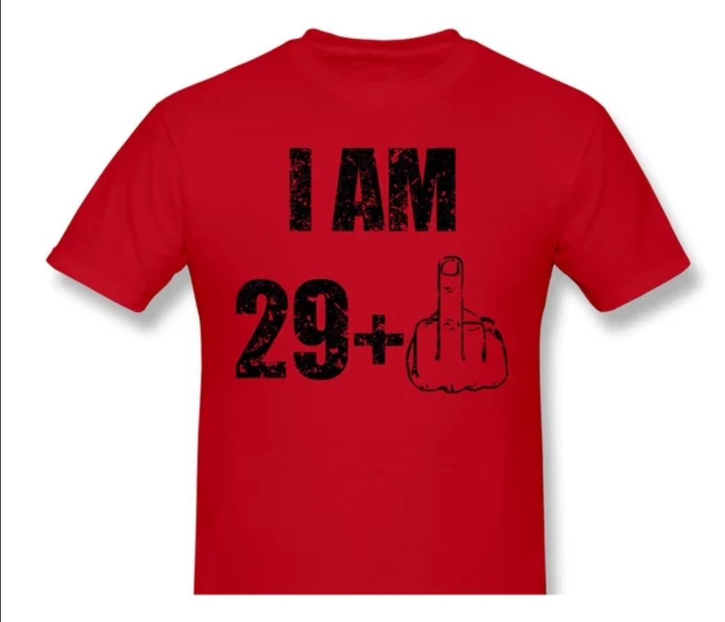 I am 29+ mens t-shirt