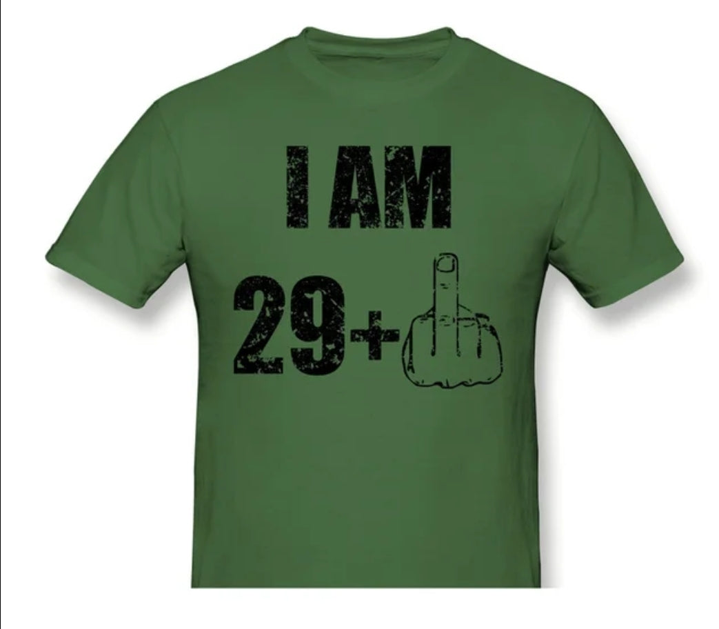 I am 29+ mens t-shirt