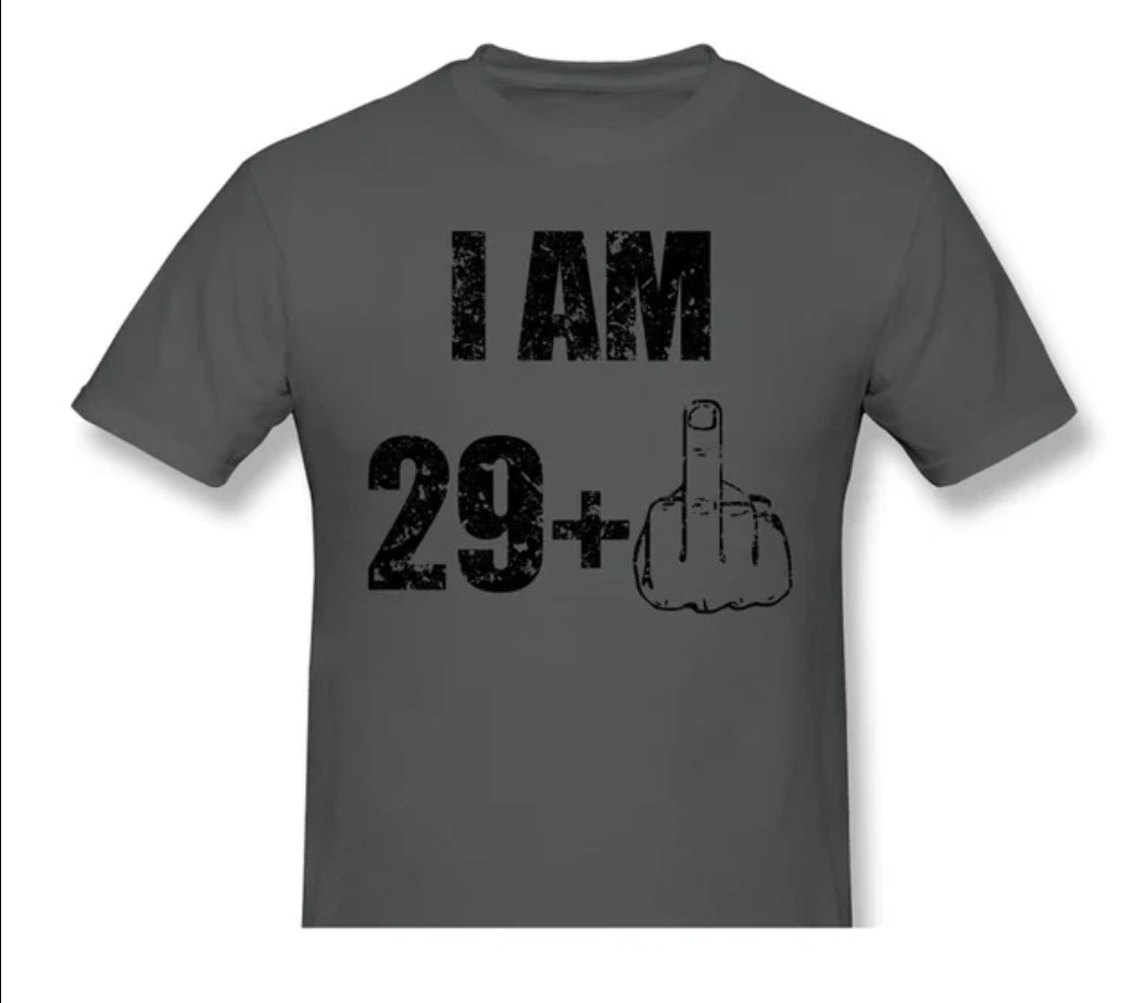 I am 29+ mens t-shirt