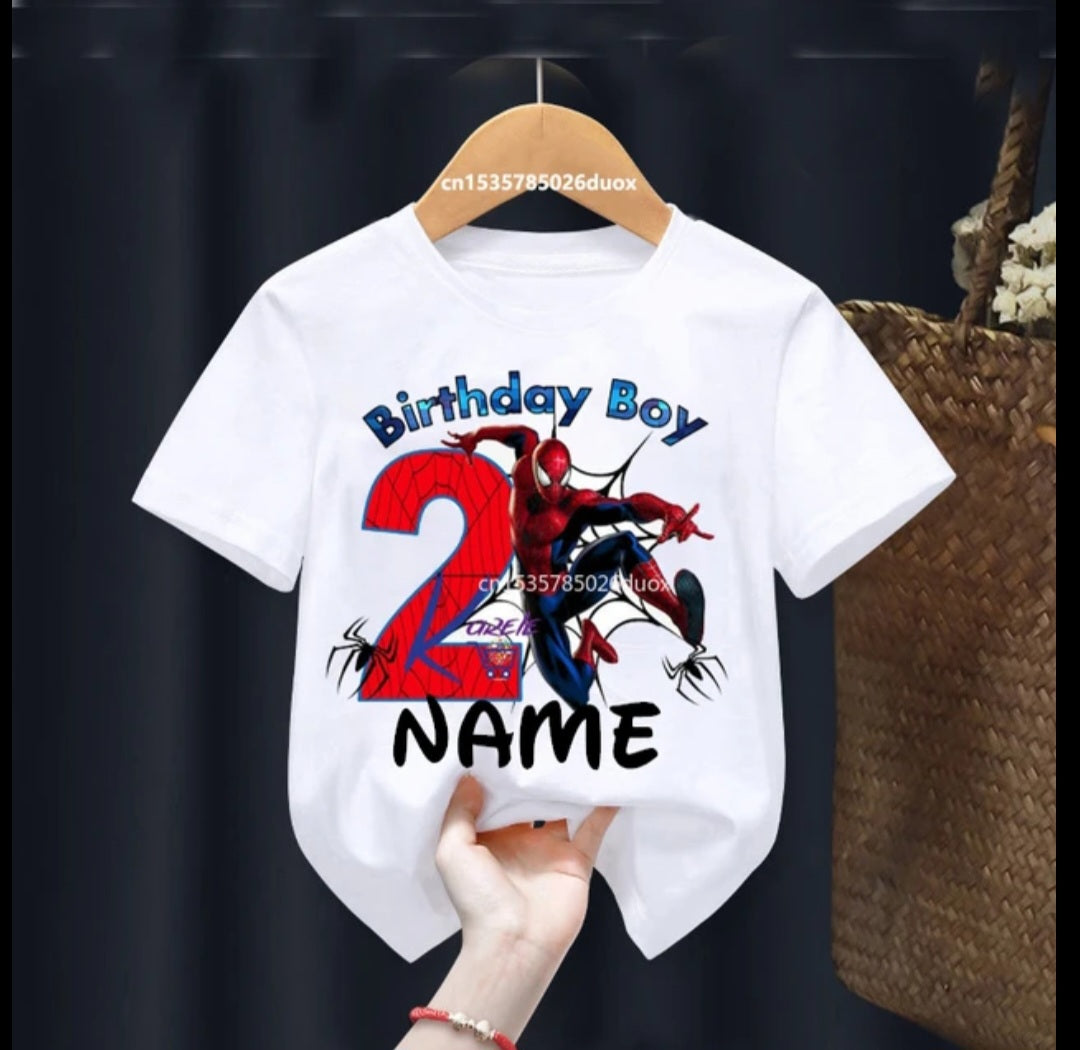 Birthday boy t-shirt