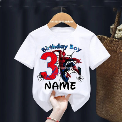 Birthday boy t-shirt