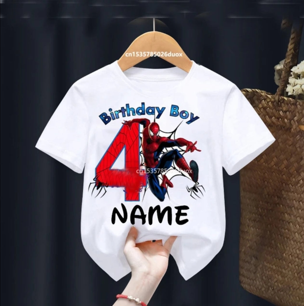 Birthday boy t-shirt