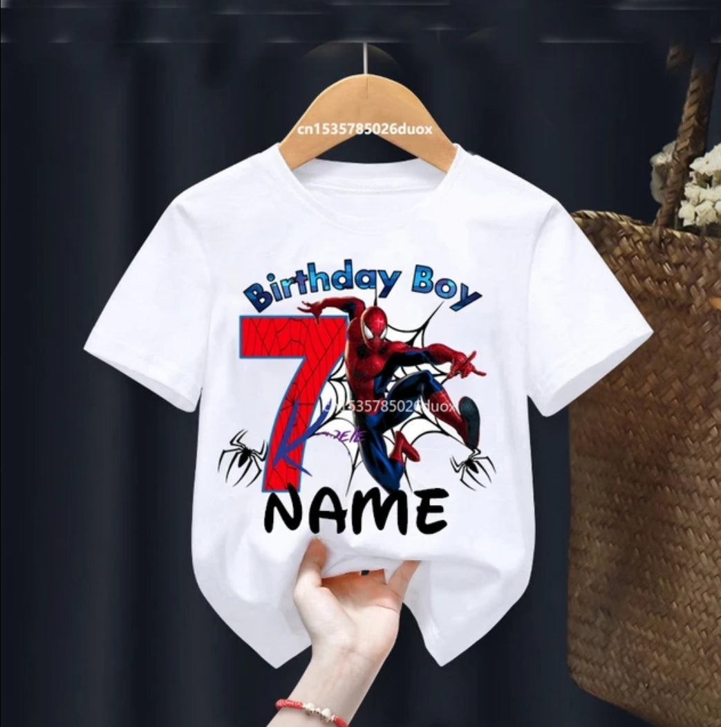 Birthday boy t-shirt