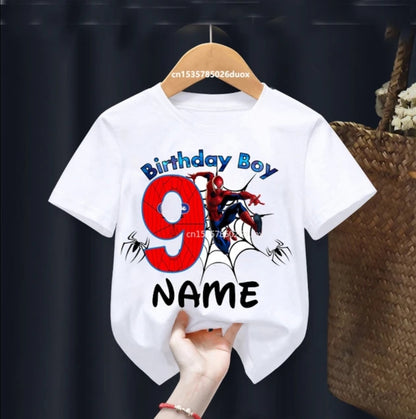 Birthday boy t-shirt