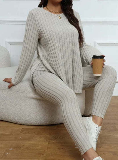 Ribbed lounge set