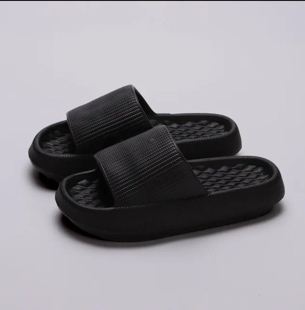 Thick sole sliders