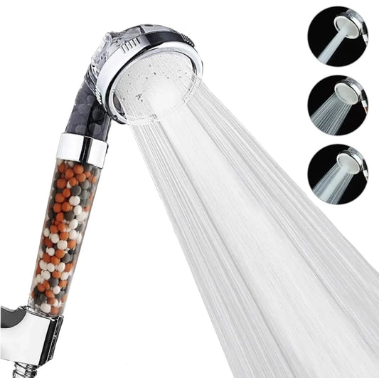 3 functions high pressure showerhead